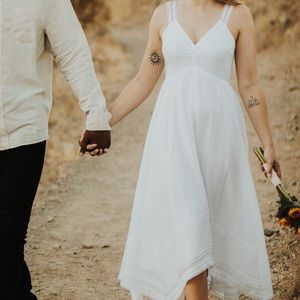 White dress